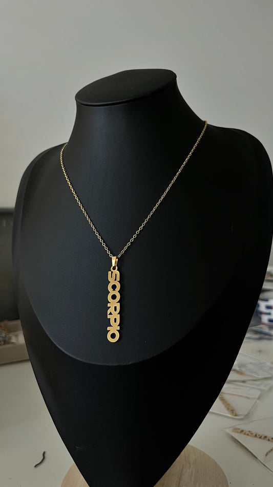 Zodiac necklace